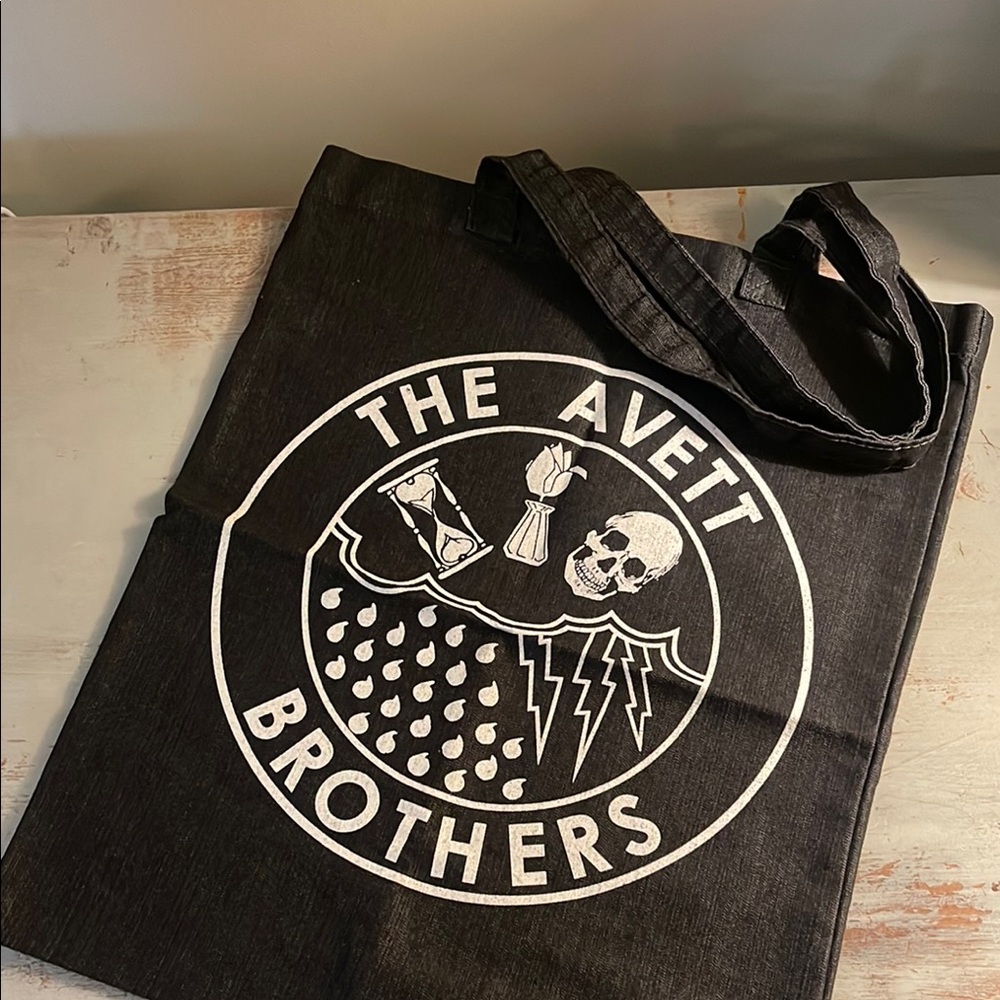 The Avett Brothers Black Tote Bag